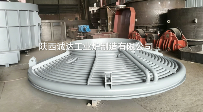  嚴檢細測保交付，誠達裝備赴中亞——陜西誠達烏茲別克斯坦電弧爐噴漆檢驗工作有序推進