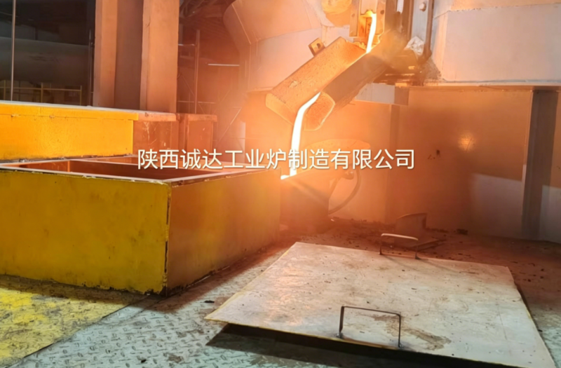 江蘇某企業(yè)冷渣爐出鐵