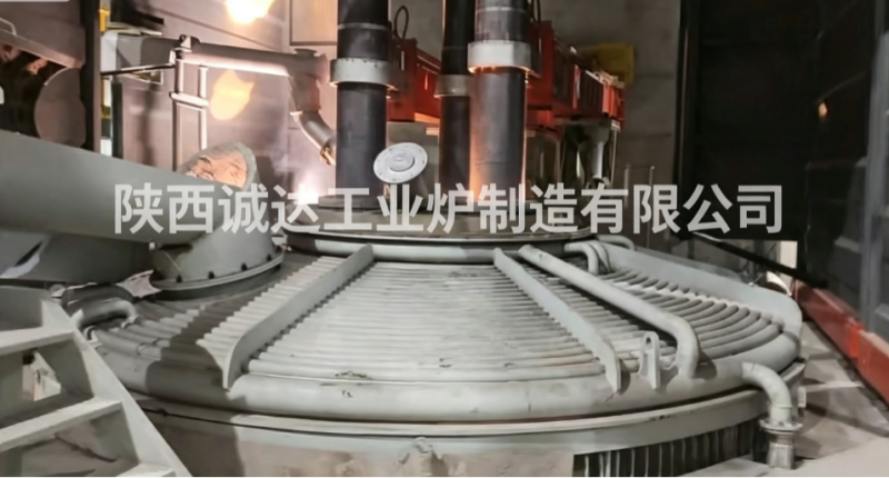 陜西誠(chéng)達(dá)工業(yè)爐承制高爐熱熔渣保溫電爐于陜西項(xiàng)目現(xiàn)場(chǎng)成功點(diǎn)火開(kāi)爐